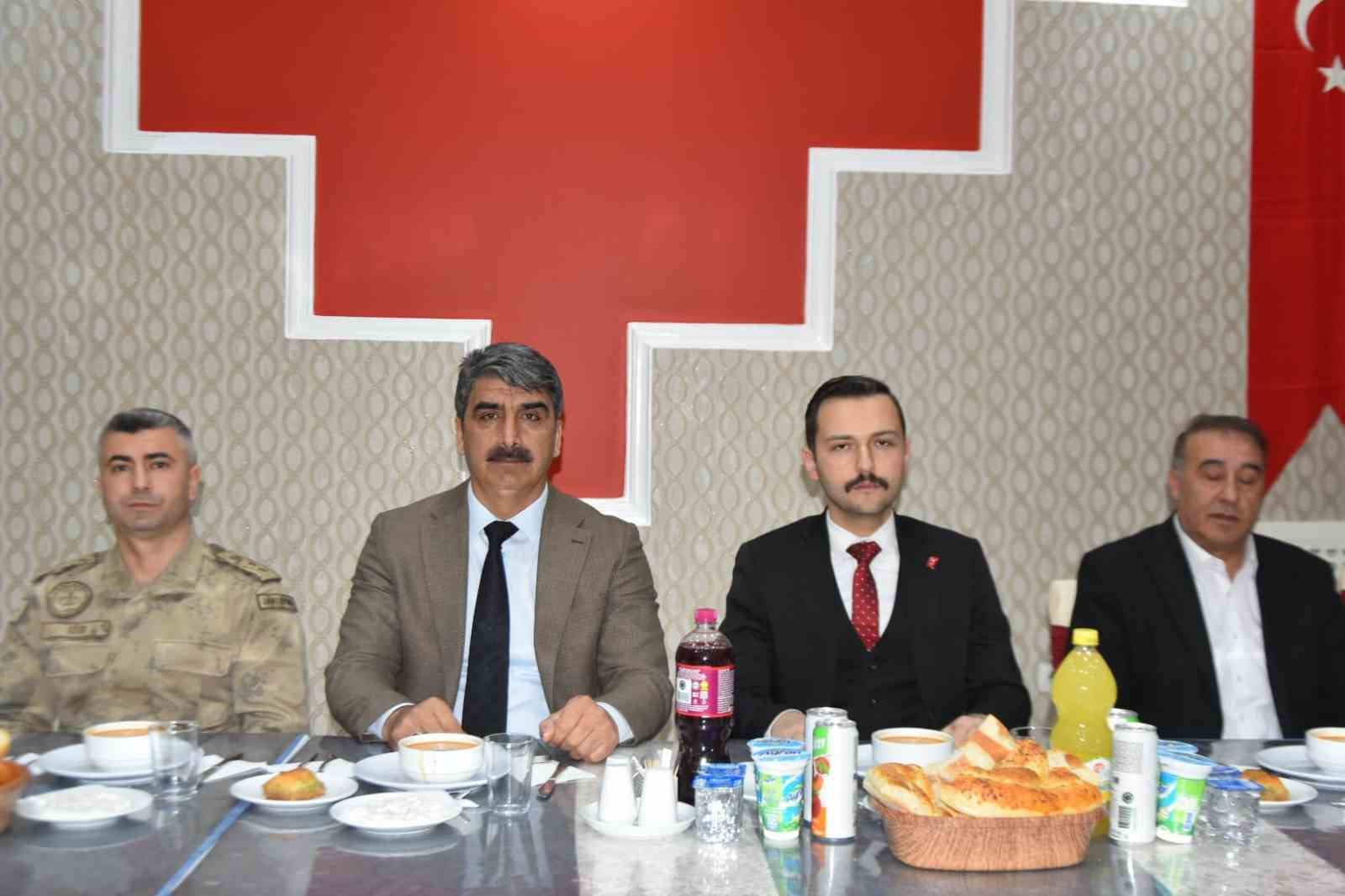 Şehit ve gazi aileleri iftarda buluştu
