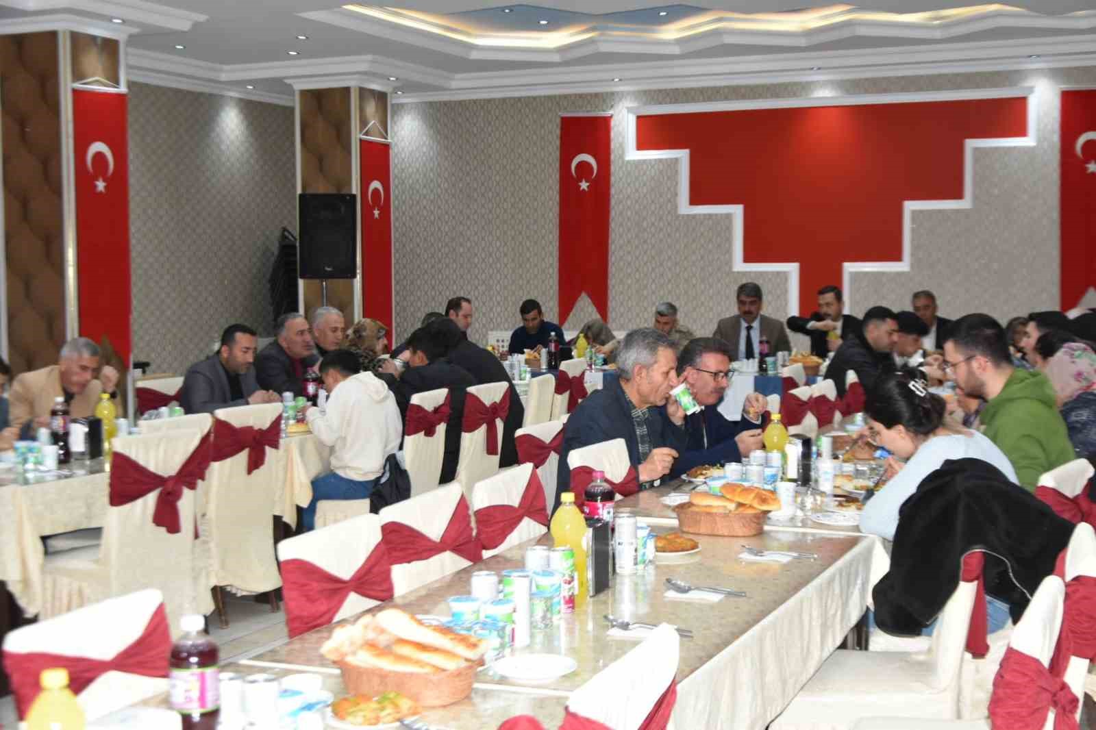 Şehit ve gazi aileleri iftarda buluştu
