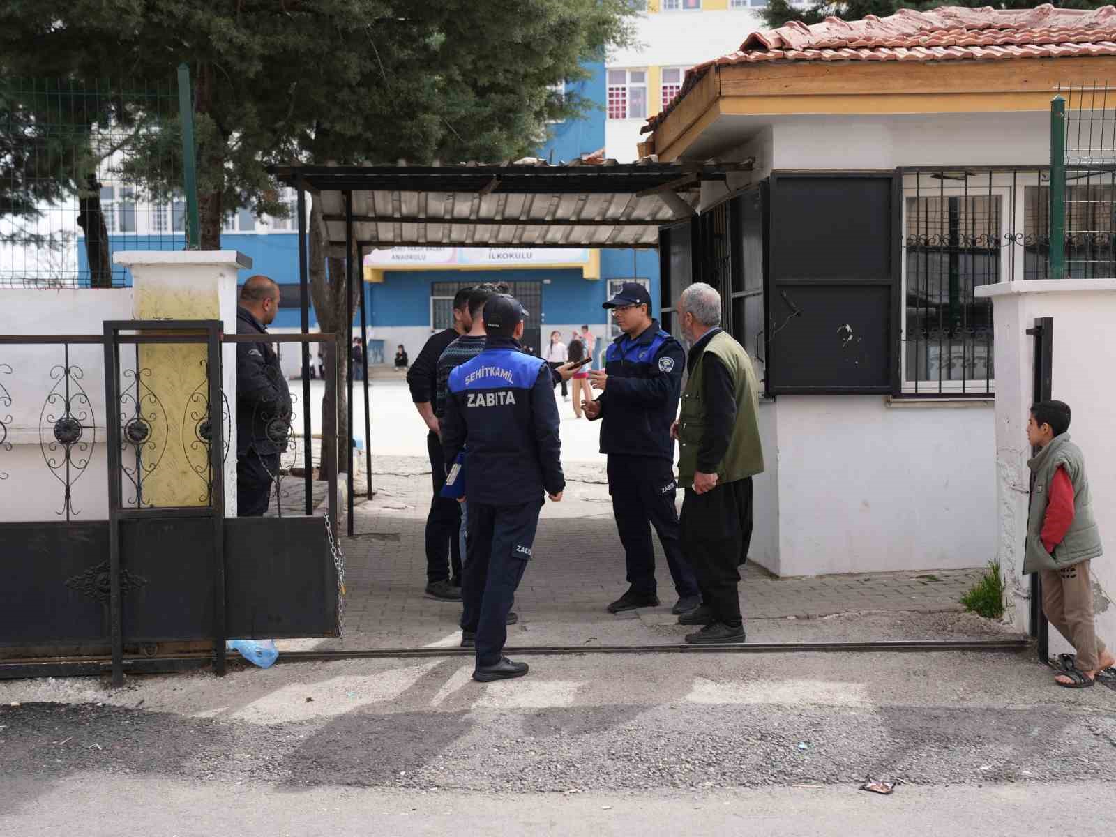 Şehitkamil’de okul çevrelerinde güvenlik seferberliği
