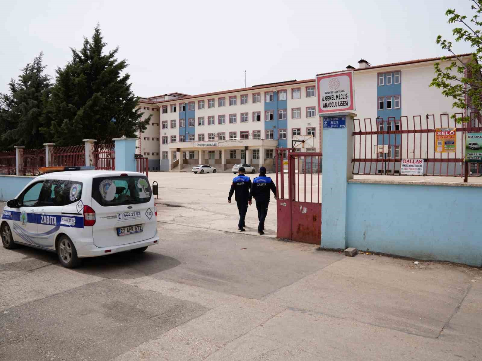 Şehitkamil’de okul çevrelerinde güvenlik seferberliği
