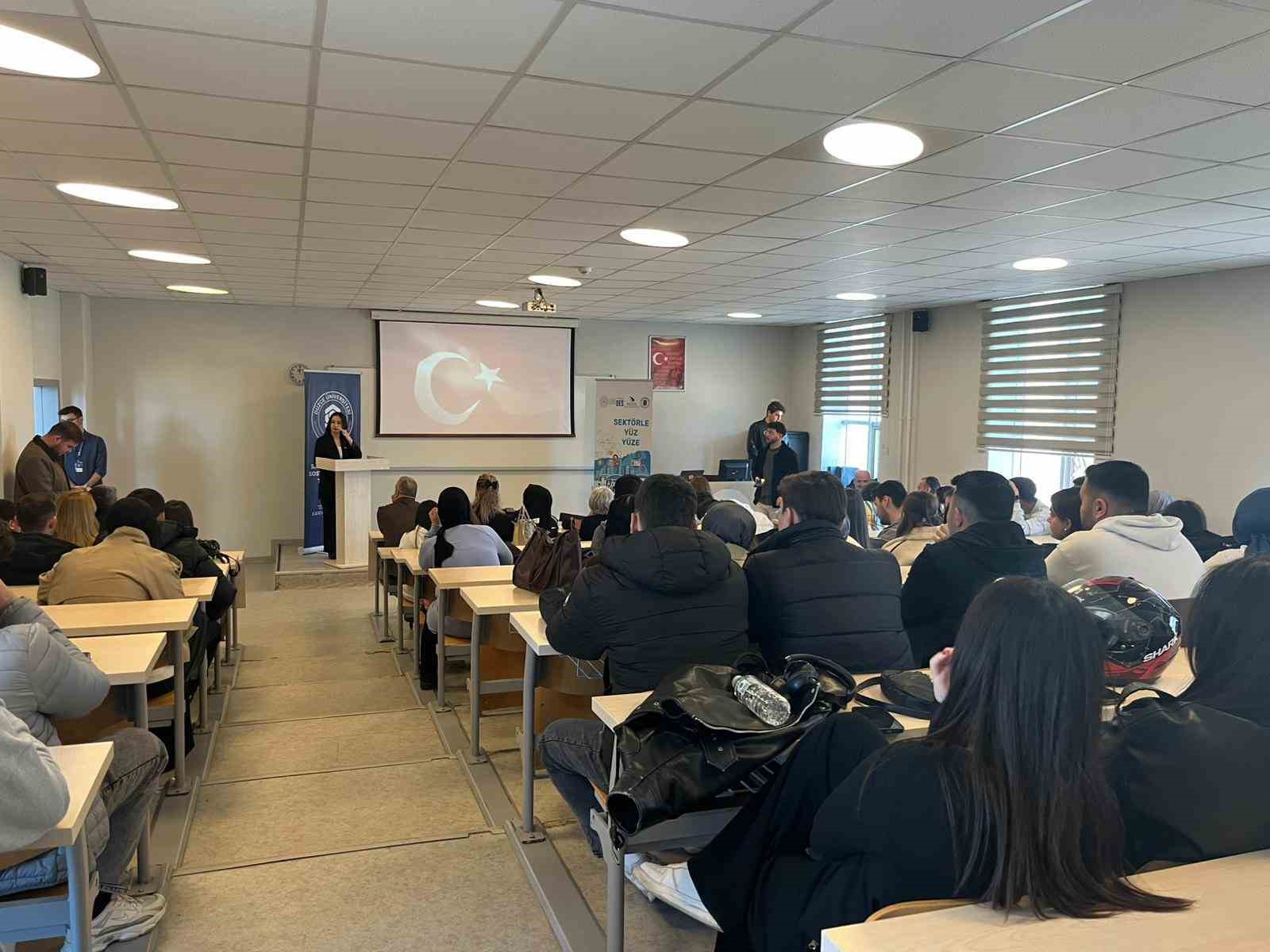 Sektörle yüz yüze programı başladı
