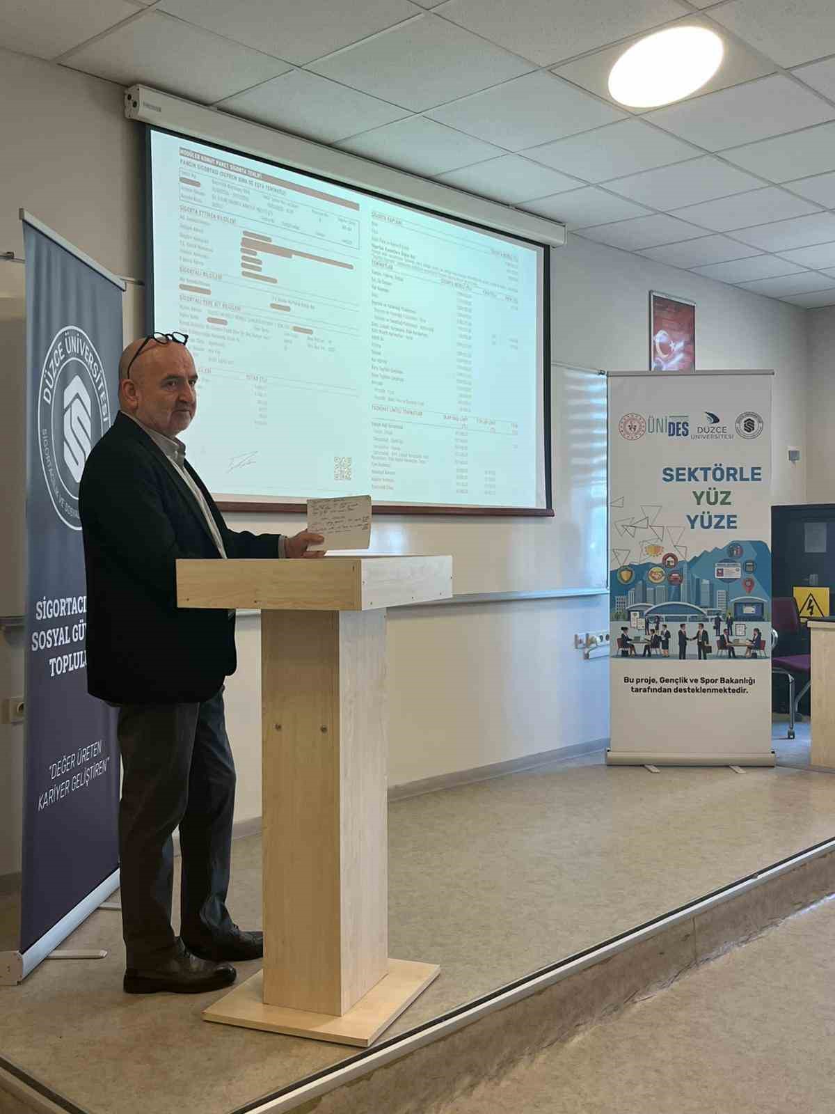 Sektörle yüz yüze programı başladı
