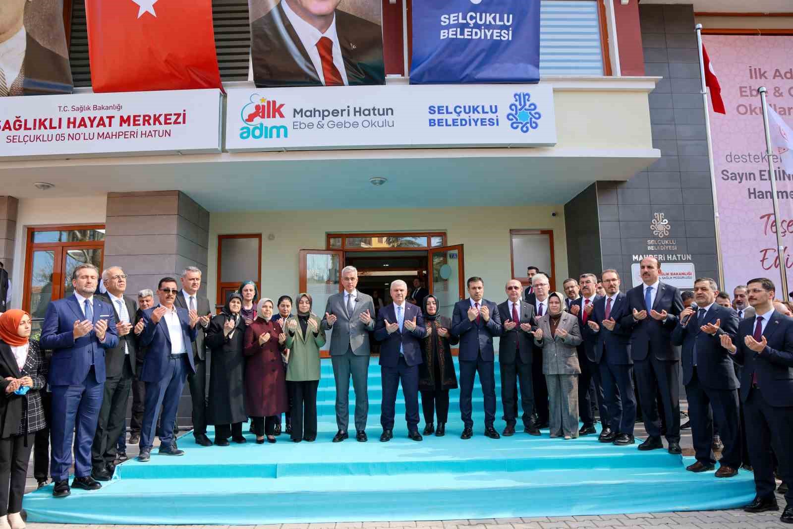 Selçuklu’da Dünya Sağlık Günü’nde anlamlı iki açılış
