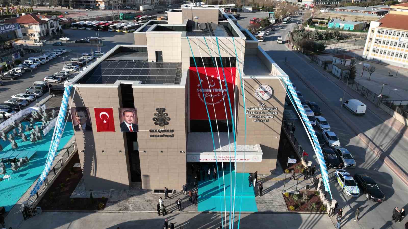 Selçuklu’da Dünya Sağlık Günü’nde anlamlı iki açılış
