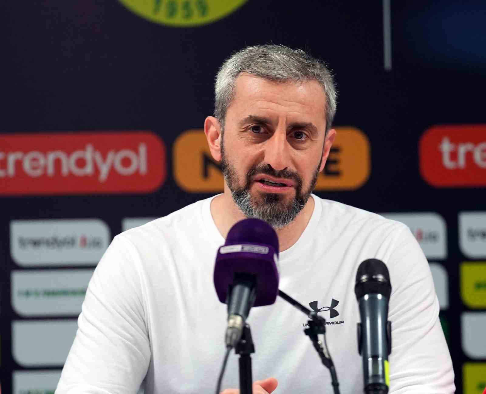 Serkan Özbalta: "İnşallah sezon sonu istenilen şampiyonluğa ulaşırız"
