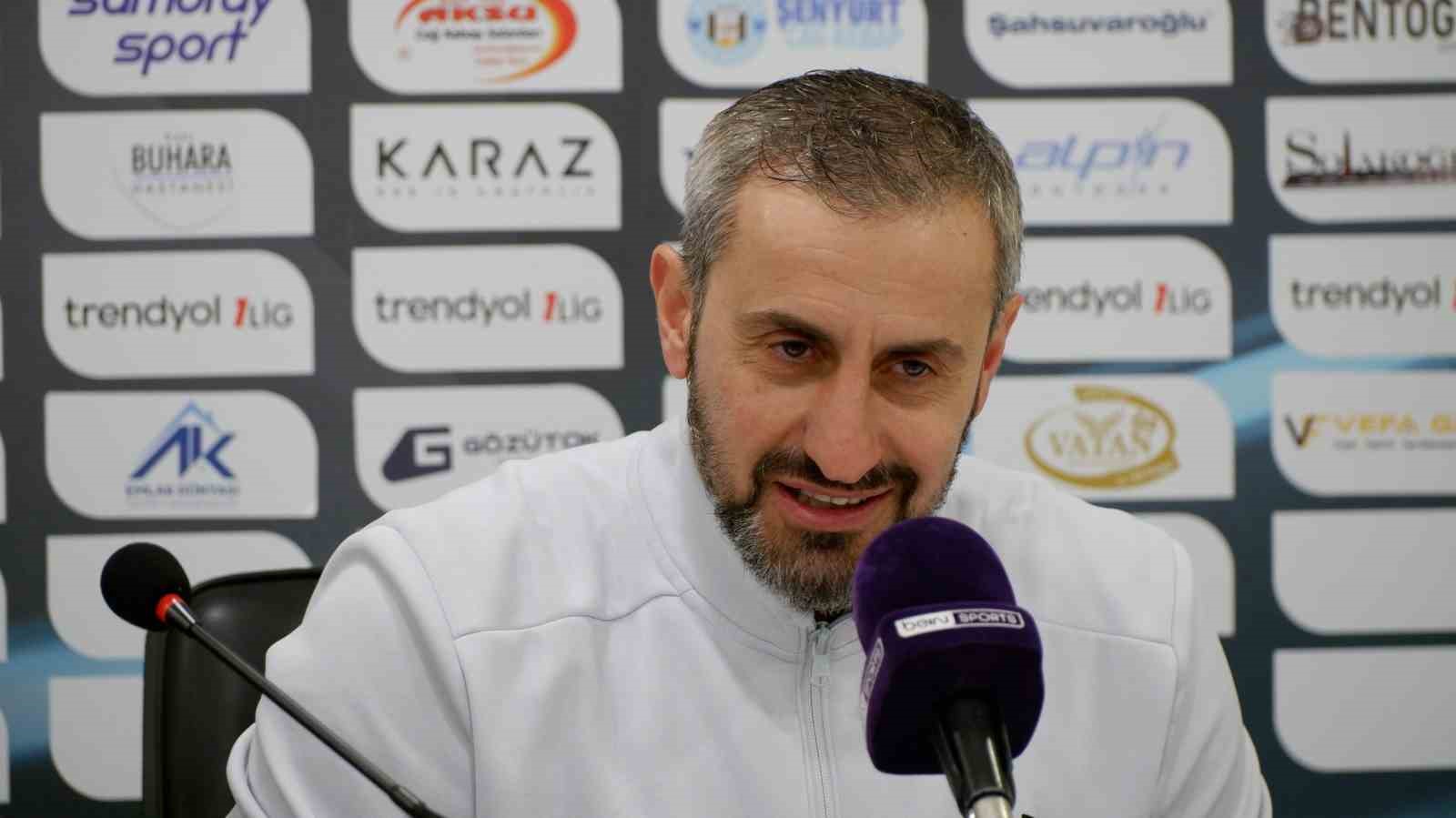 Serkan Özbalta: "İyi bir galibiyet aldık, taraftarlarımızı ve oyuncularımı tebrik ediyorum"
