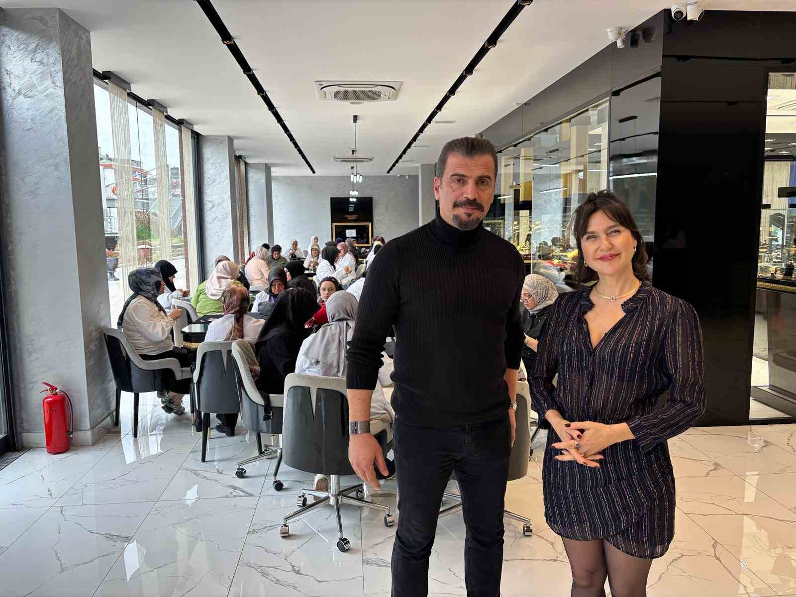 Şevval Sam Trabzon hasırına ilmek attı
