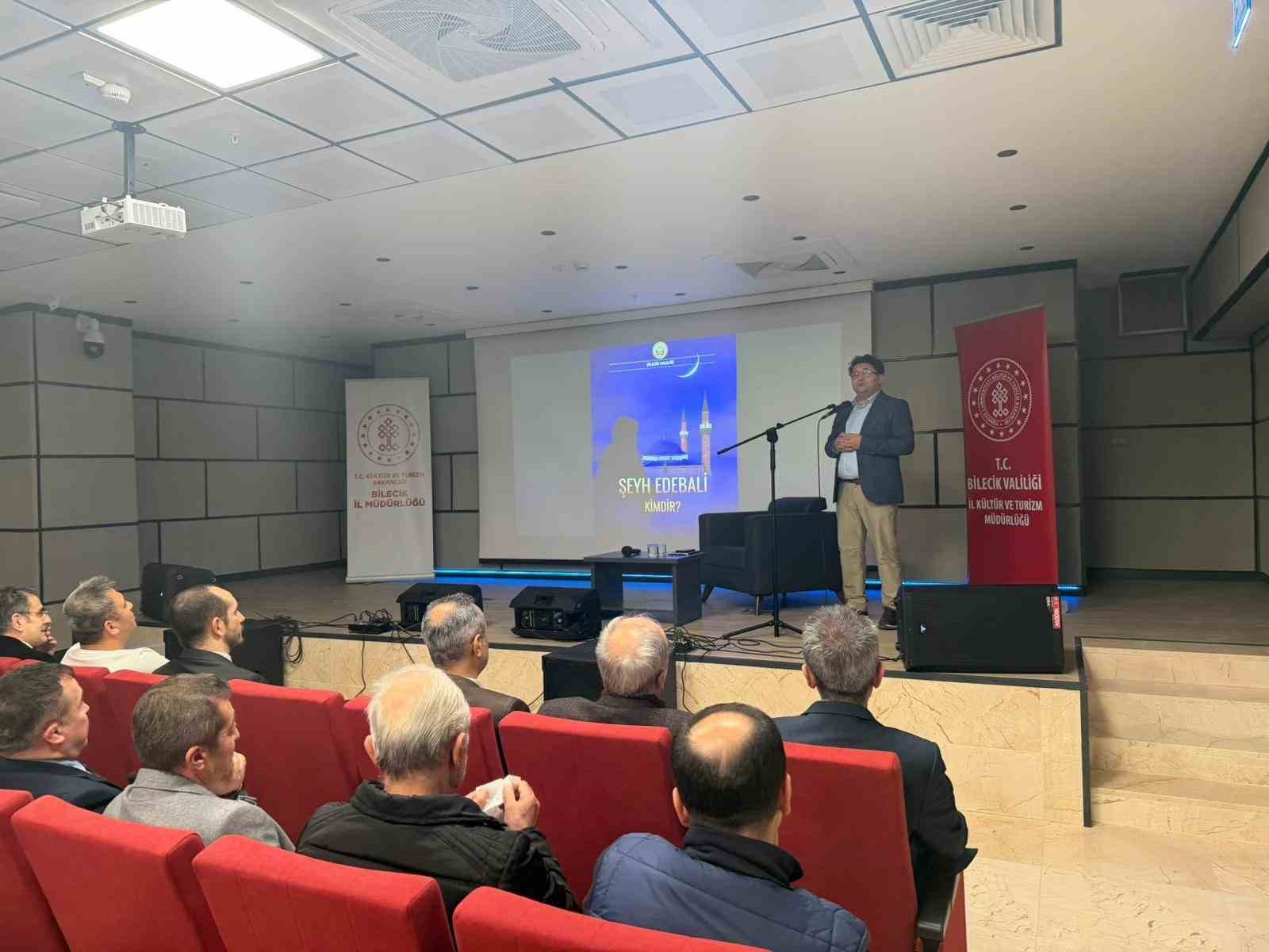 Şeyh Edebali’nin düşünce dünyası ve tarihi mirası ele alındı
