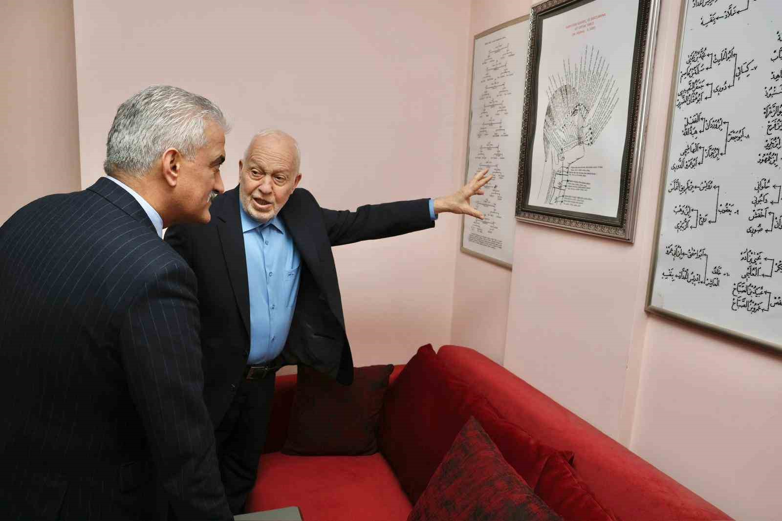 Seyh’ül Kurra Hafız Yılmaz, Vali Makas’ı ağırladı
Seyh’ül Kurra Hafız Yılmaz, Vali Makas’ı ağırladı