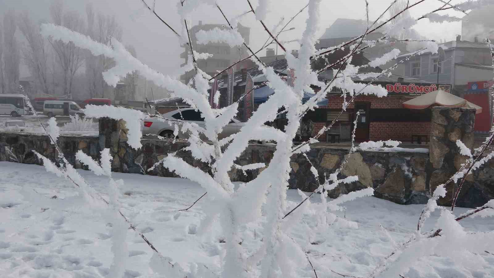 Sibirya soğukları hayatı olumsuz etkiliyor
