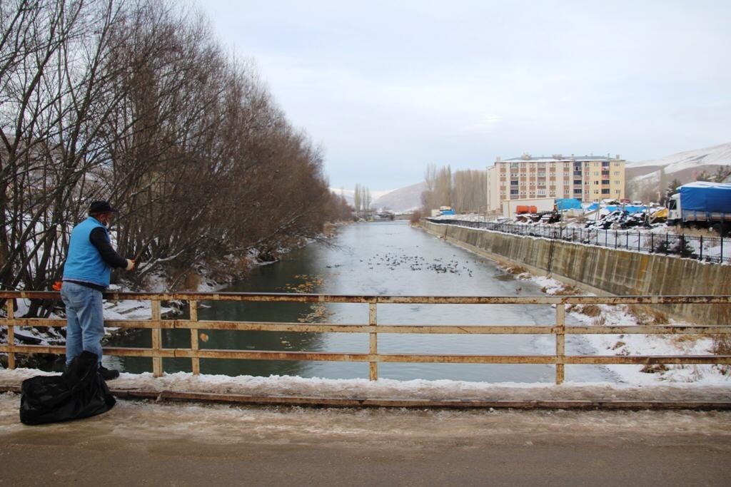 Sibirya’dan göç eden yeşilbaşlı ördekler Çoruh Nehri’ni mesken tuttu
Sibirya’dan göç eden yeşilbaşlı ördekler Çoruh Nehri’ni mesken tuttu