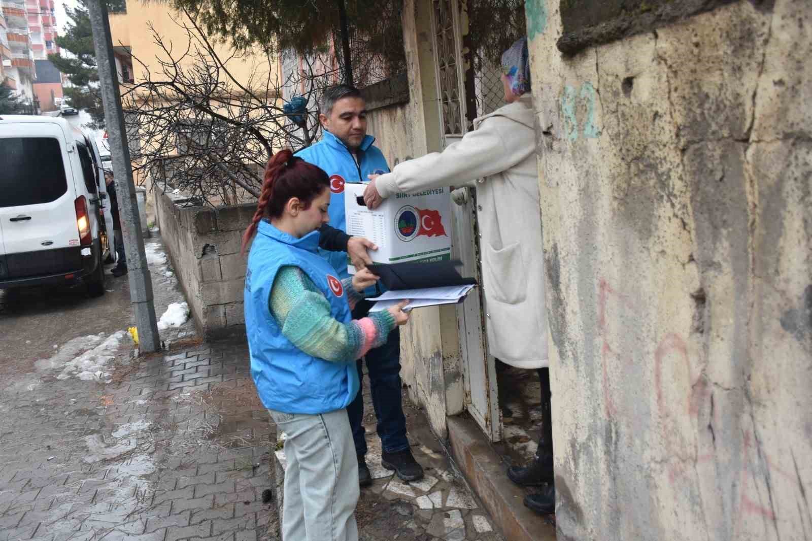Siirt Belediyesi’nden çölyak ve fenilkeonüri hastalarına gıda desteği
