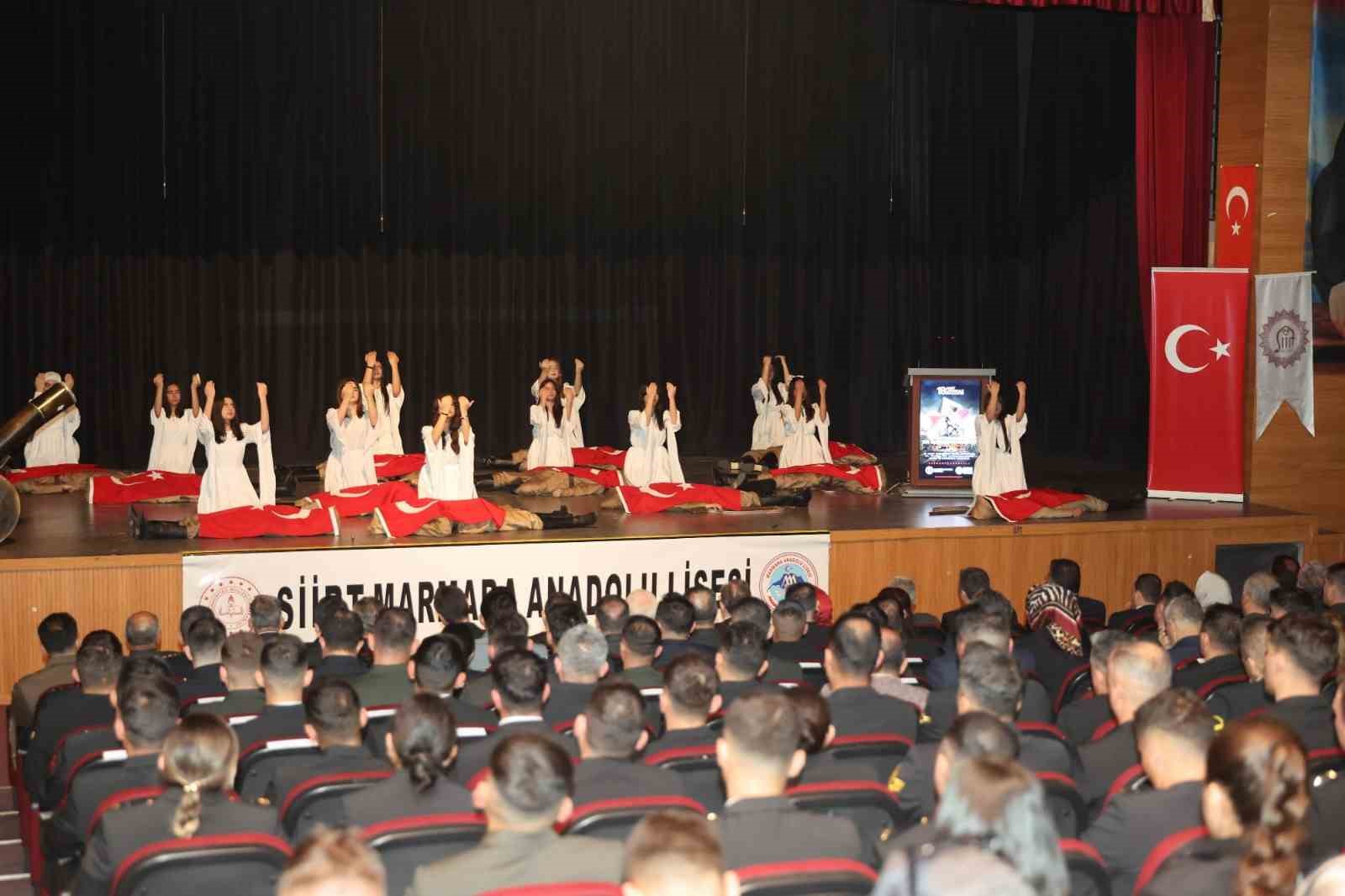 Siirt’te 18 Mart Şehitleri Anma Günü kutlandı
