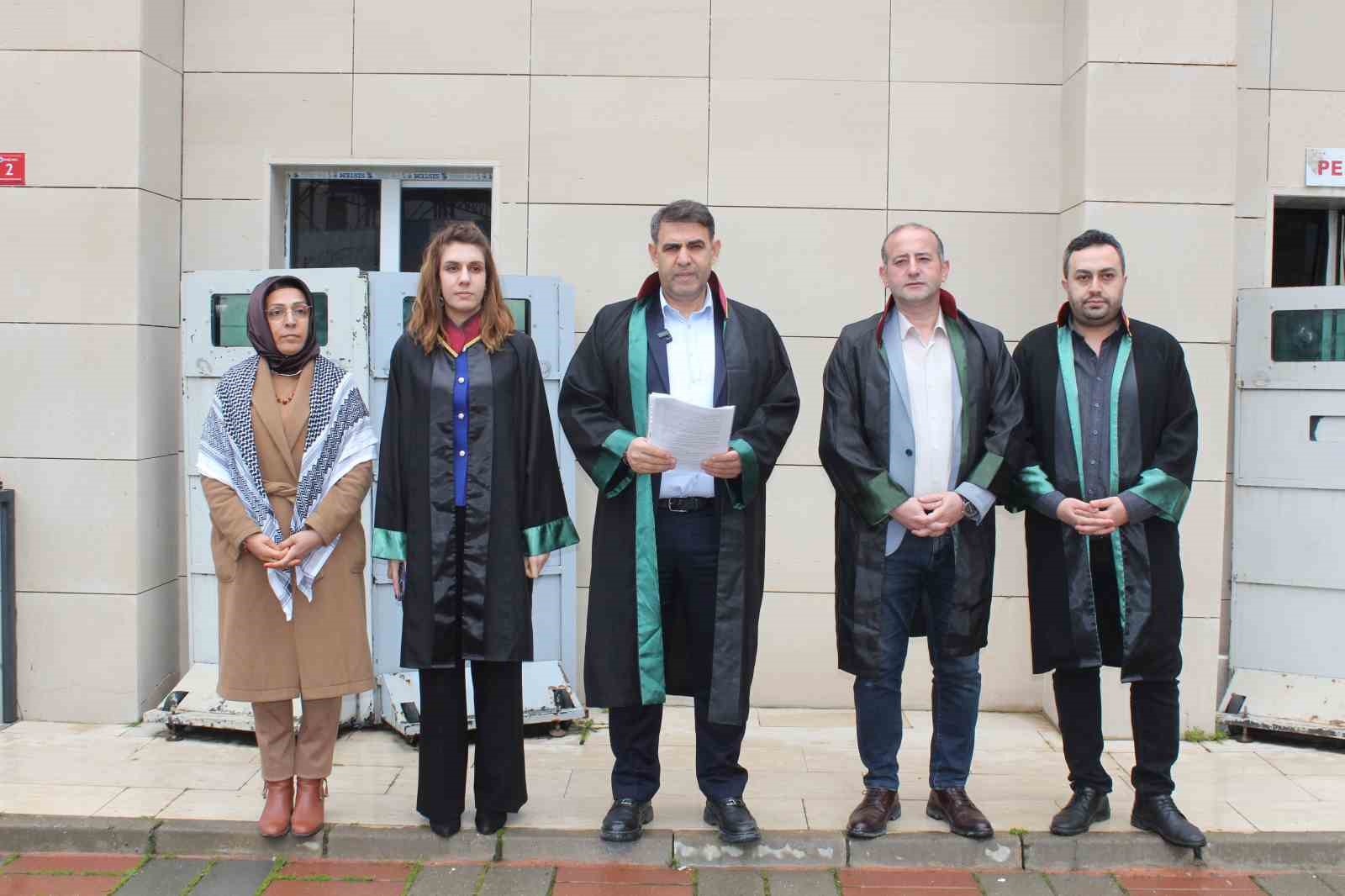 Siirt’te avukatlardan İsrail’e tepki
Siirt’te avukatlardan İsrail’e tepki