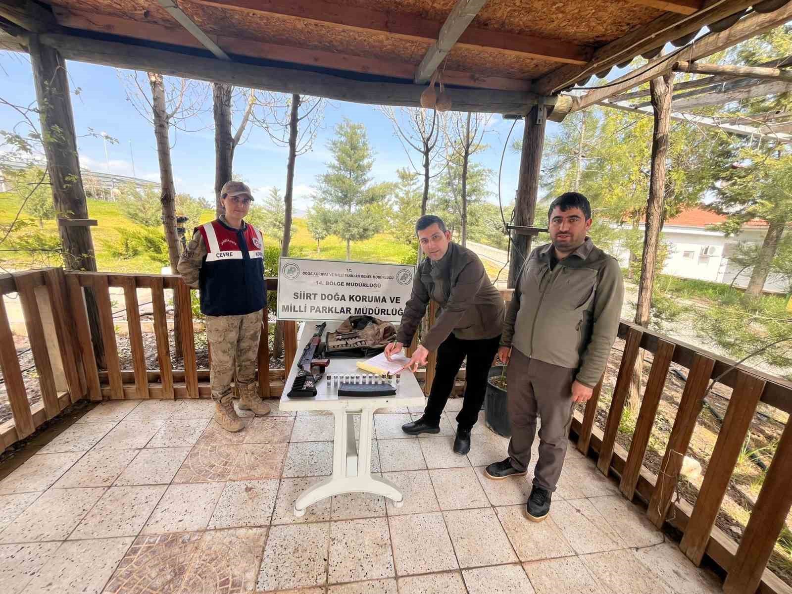 Siirt’te kaçak avcılığa geçit yok: 51 bin lira ceza
