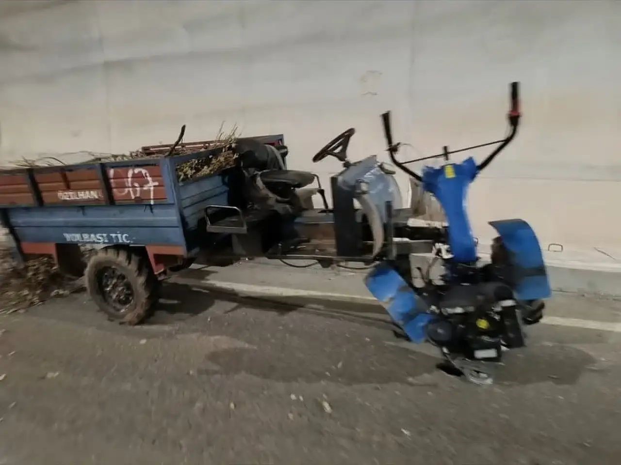 Siirt’te otomobil ile patpat çarpıştı: 1 yaralı
