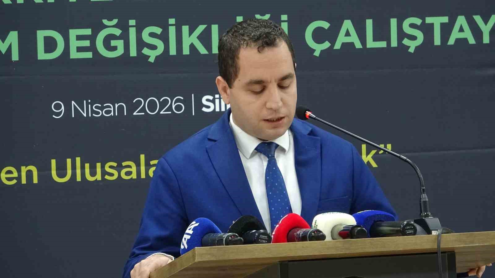 Siirt’te ’Sıfır Atık’ çalıştayı düzenlendi
Siirt’te ’Sıfır Atık’ çalıştayı düzenlendi