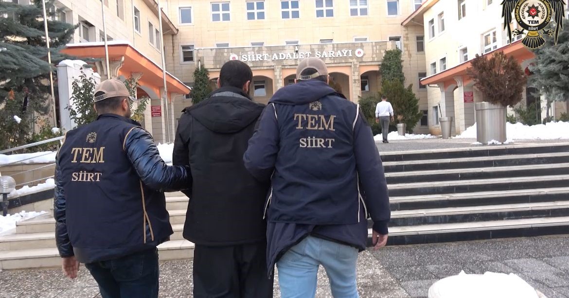 Siirt’te sosyal medyadan DEAŞ propagandası yapan şahıs tutuklandı
