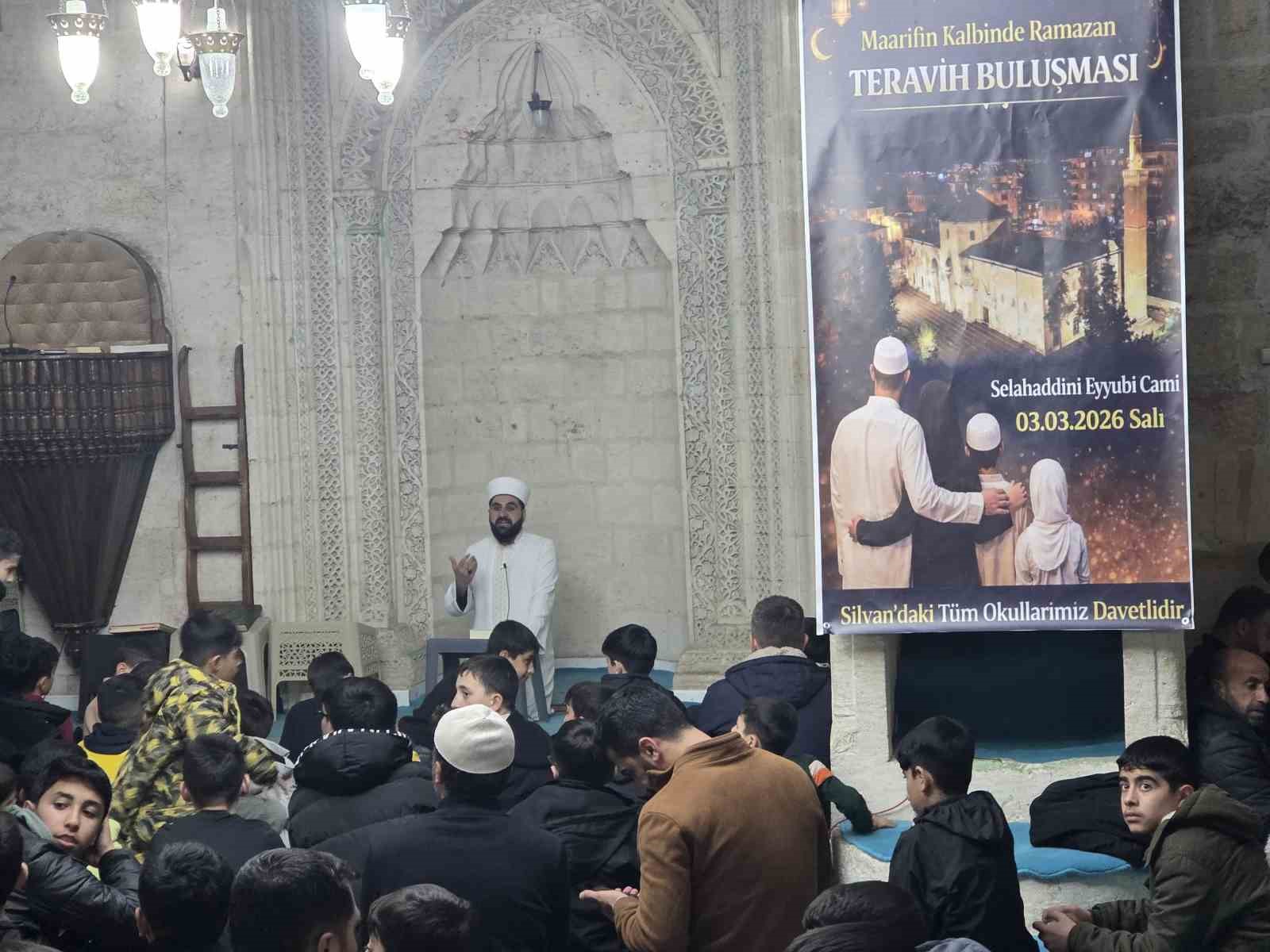 Silvan’da "Maarifin Kalbinde Ramazan" coşkusu
