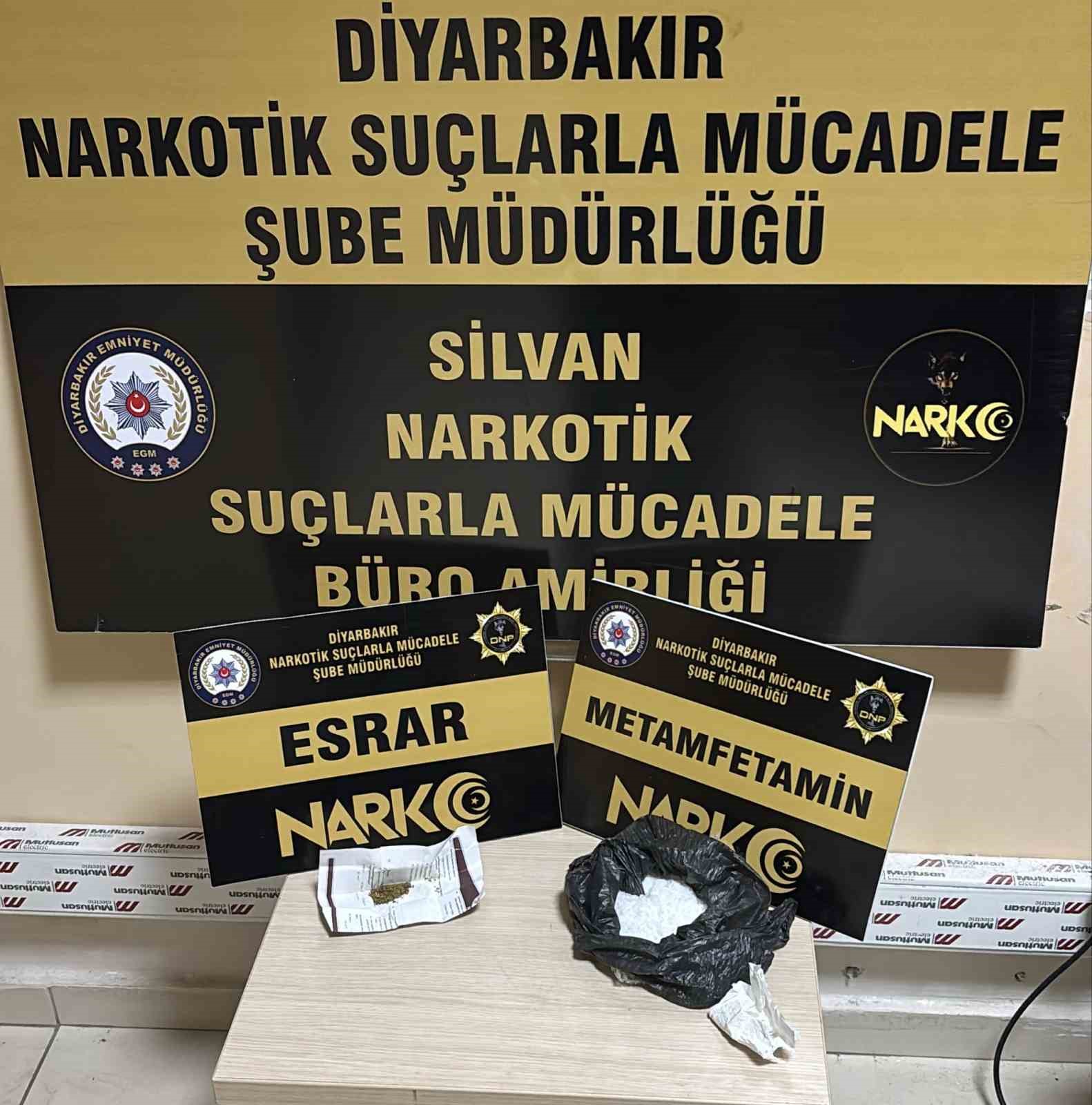 Silvan’da uyuşturucu operasyonu: 2 tutuklama
