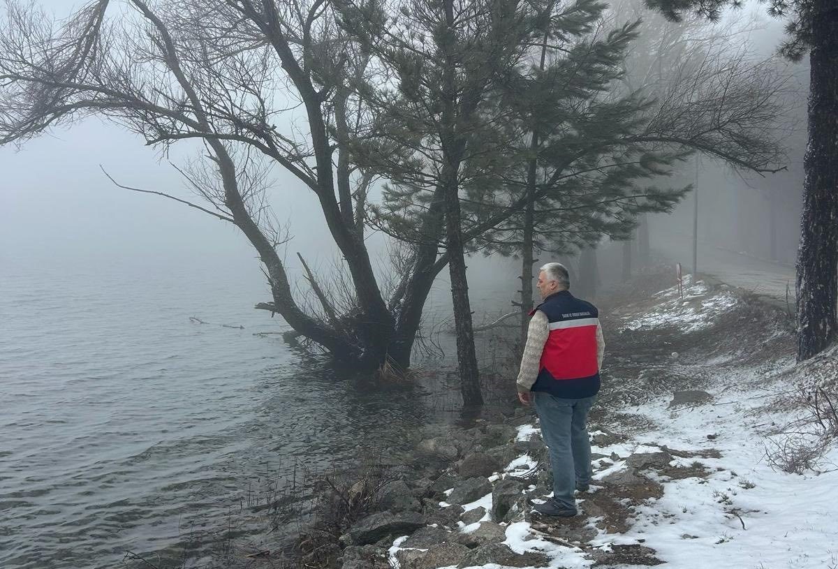 Simav Gölcük Yaylası Göleti’nde su ürünleri denetimi
