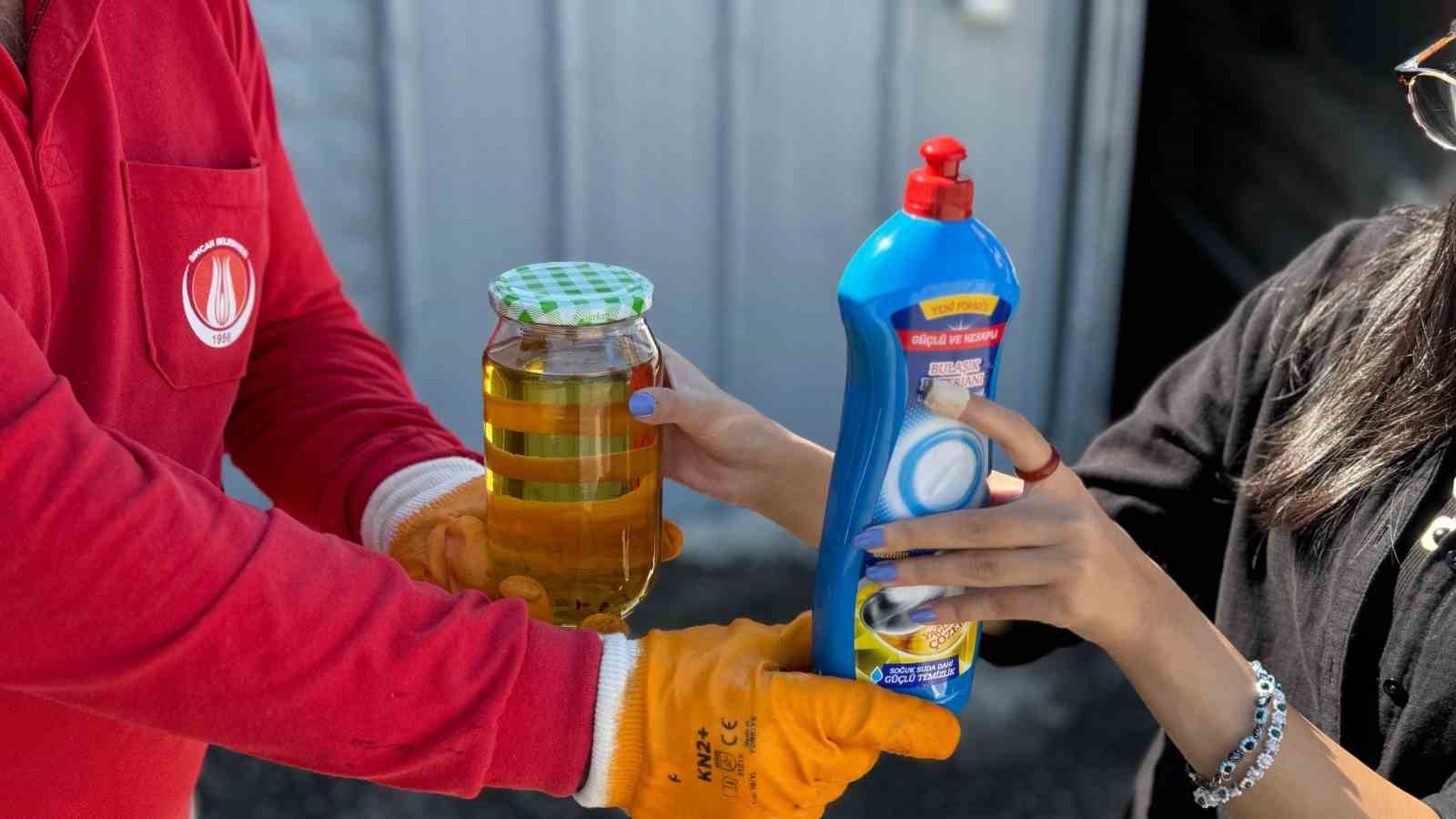 Sincan Belediyesi, atık yağları geri dönüşüme kazandırıyor
