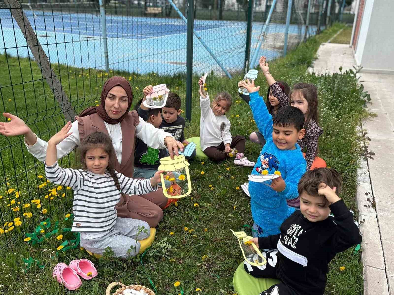 Sincan Belediyesi kreşinde "ilkbahara merhaba" etkinliği
