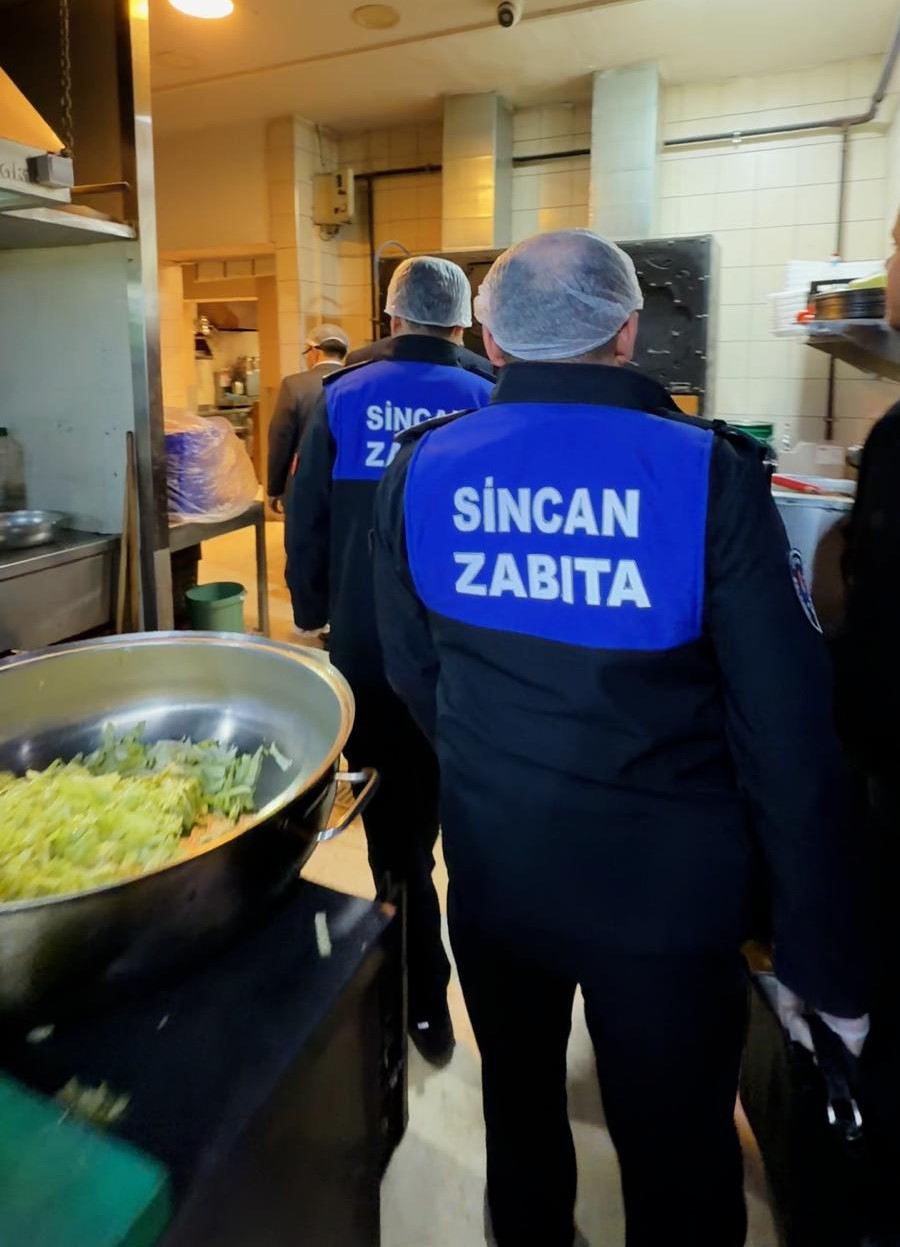 Sincan Belediyesi zabıta ekipleri Ramazan öncesi denetimleri sıklaştırdı
