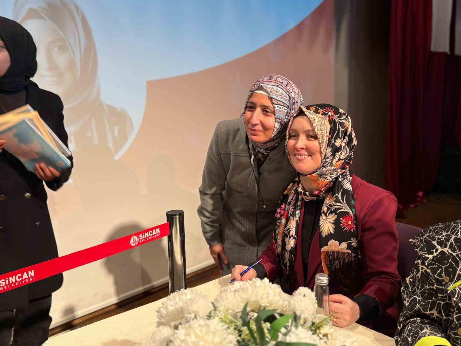 Sincan Belediyesi’nden kadınların hayatına dokunan sohbetler
