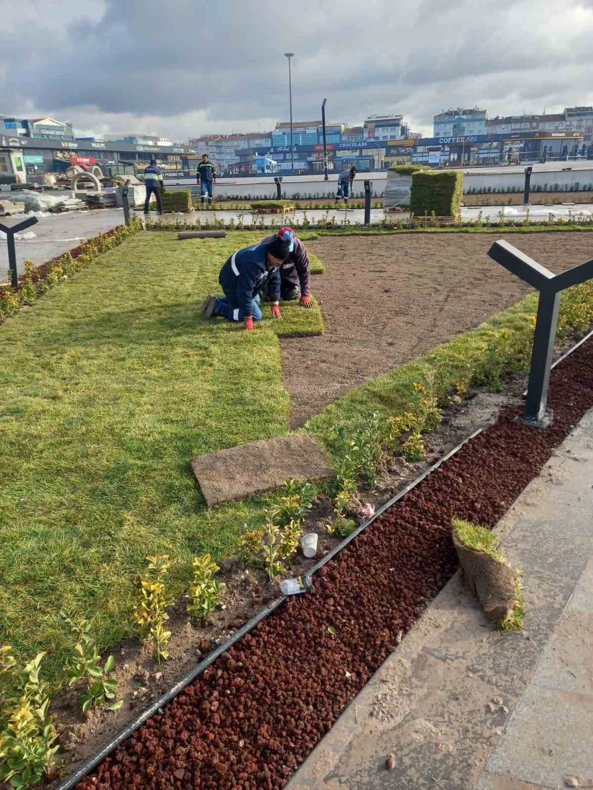 Sincan’da çevre düzenleme ve peyzaj çalışmaları aralıksız sürüyor
