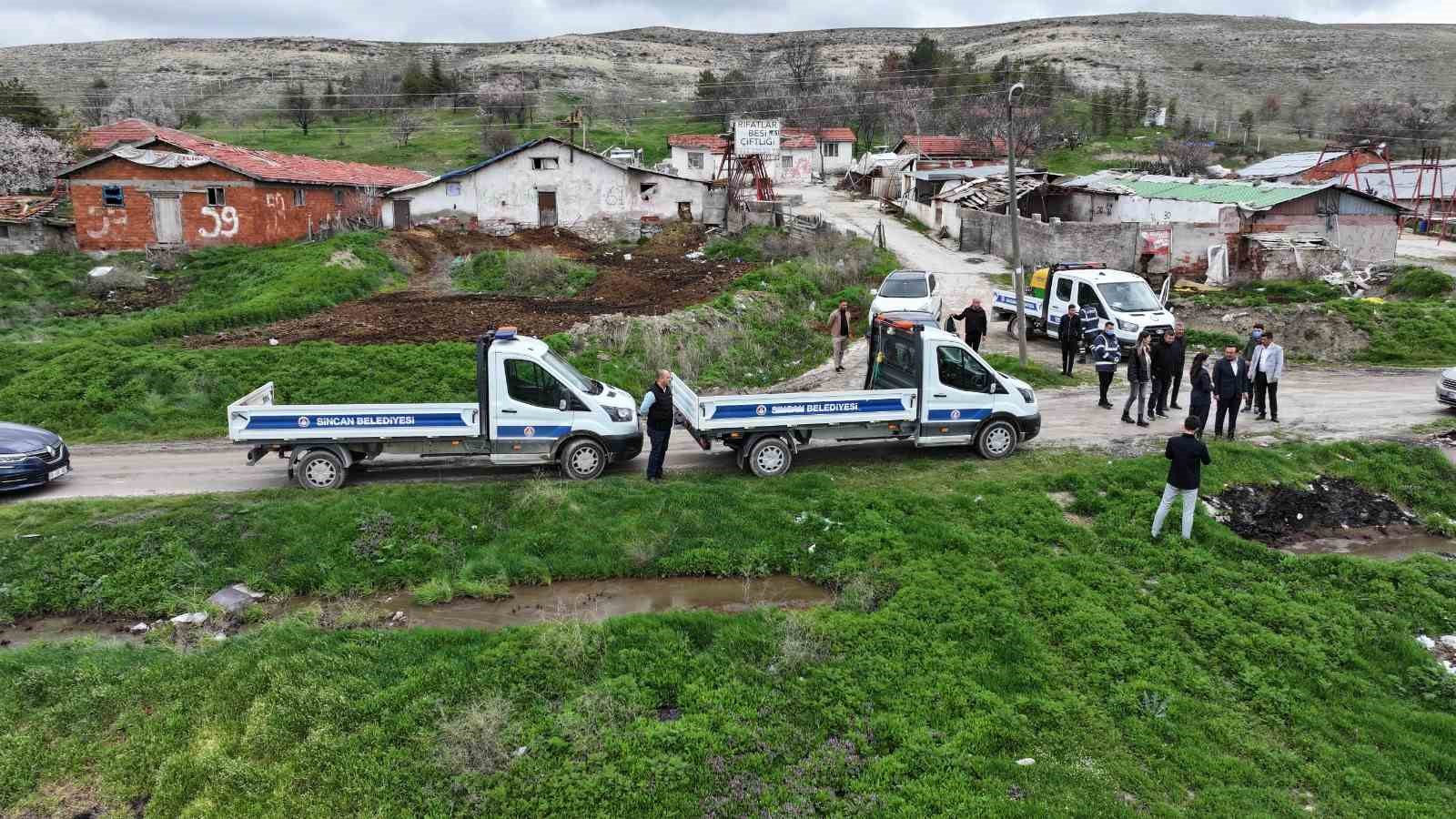 Sincan’da yaz öncesi larva mücadelesi başladı
