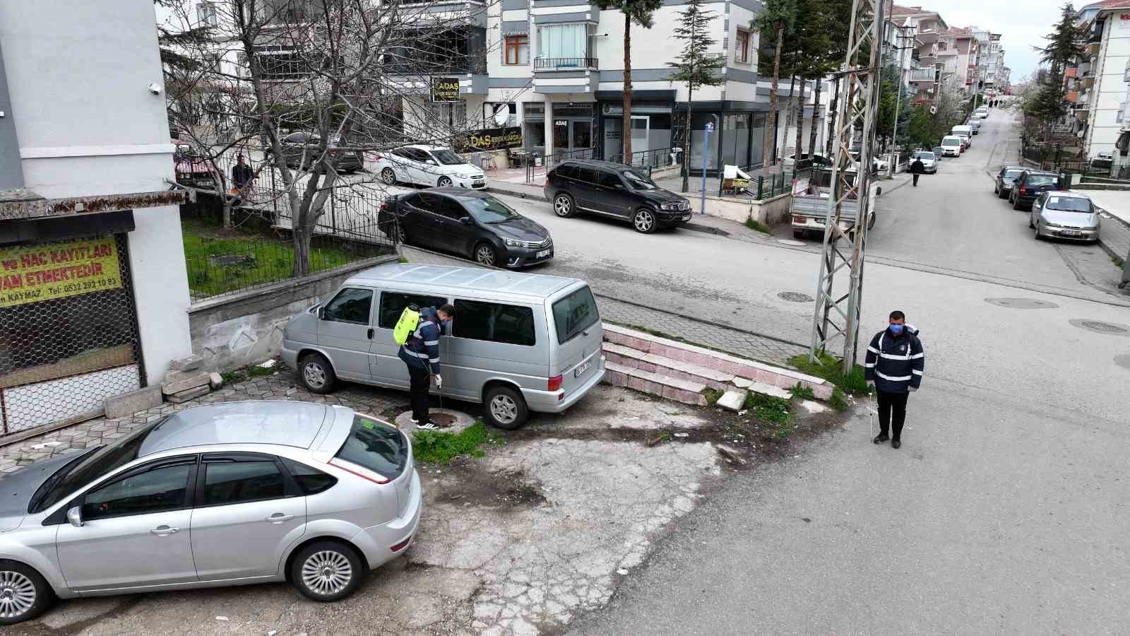 Sincan’da yaz öncesi larva mücadelesi başladı
