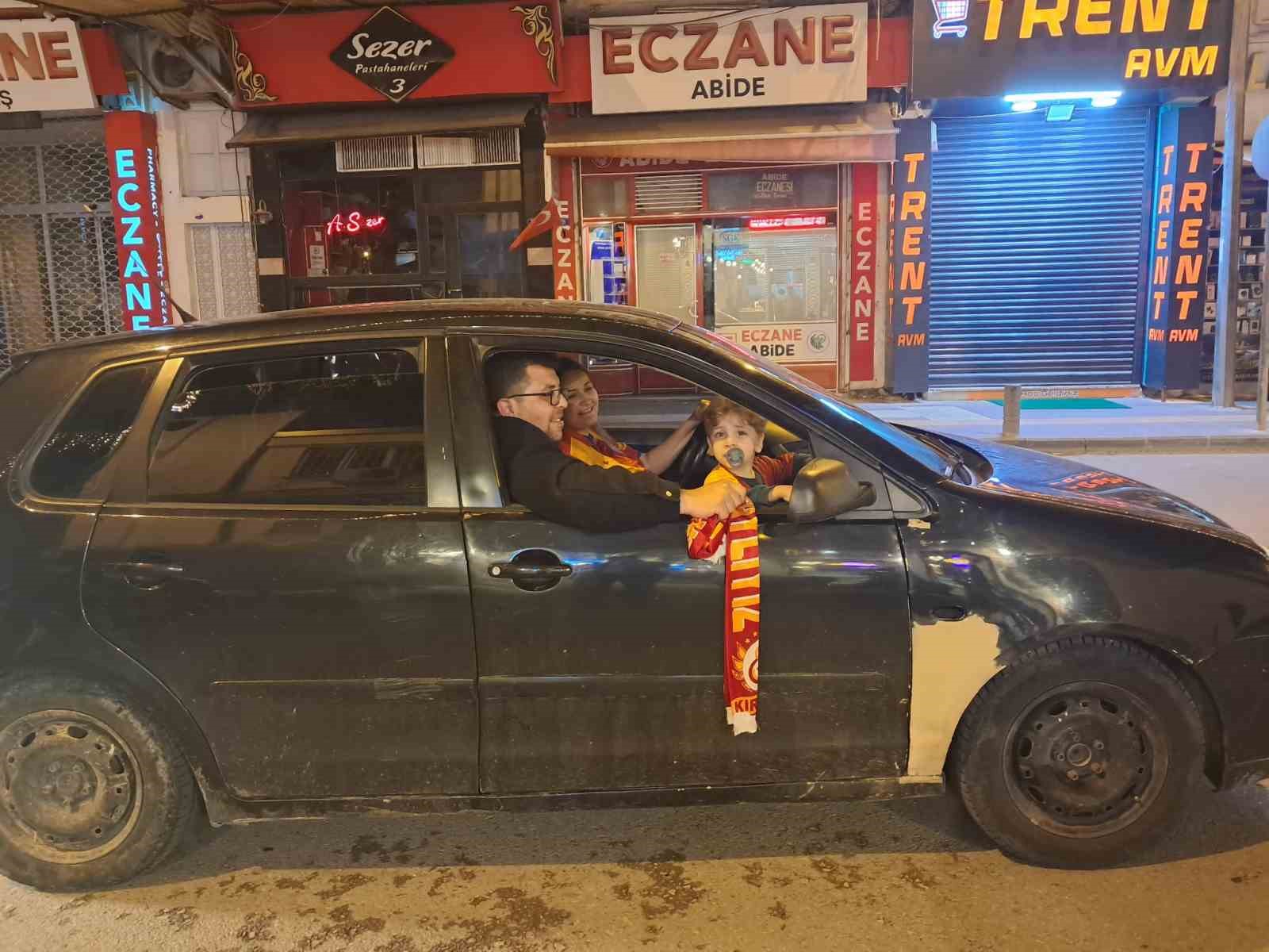 Sınırın sıfır noktasında Galatasaray coşkusu
