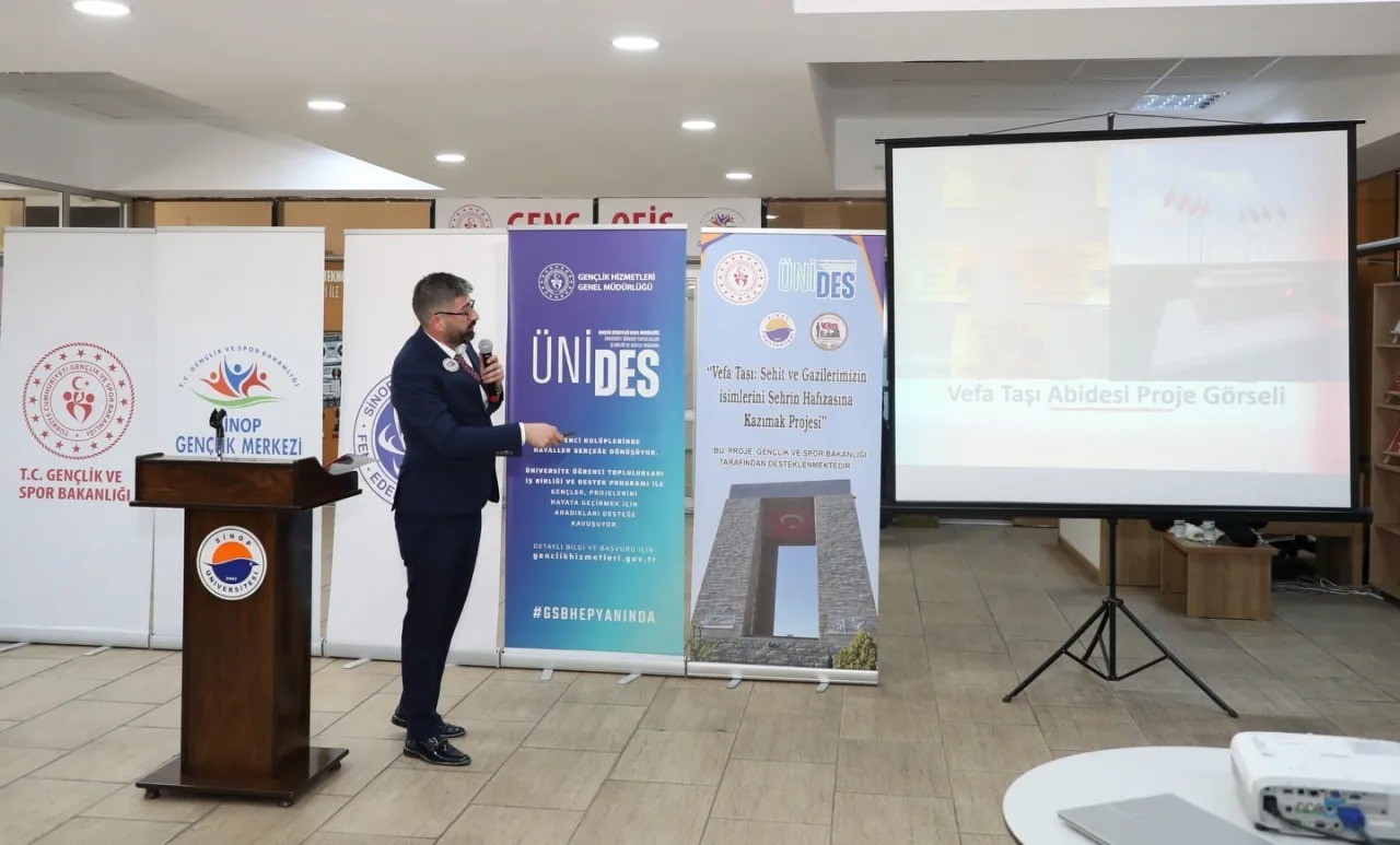 Sinoplu kahramanlar için "Vefa Taşı" projesi
