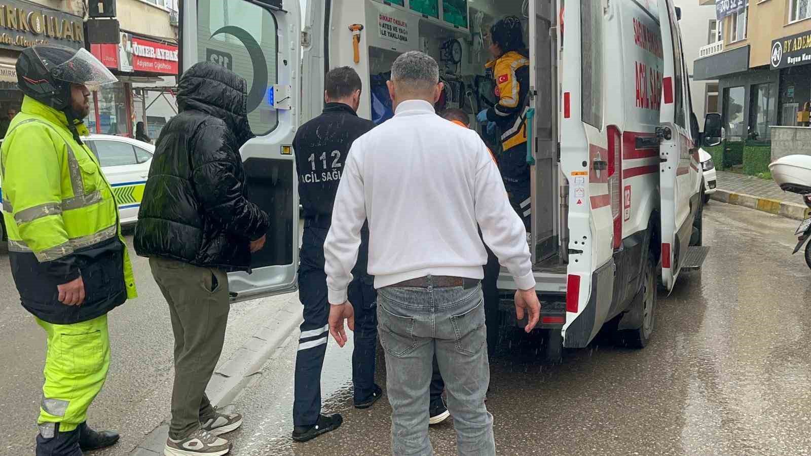 Sinop’ta hafif ticari araç yayaya çarptı: 1 yaralı
