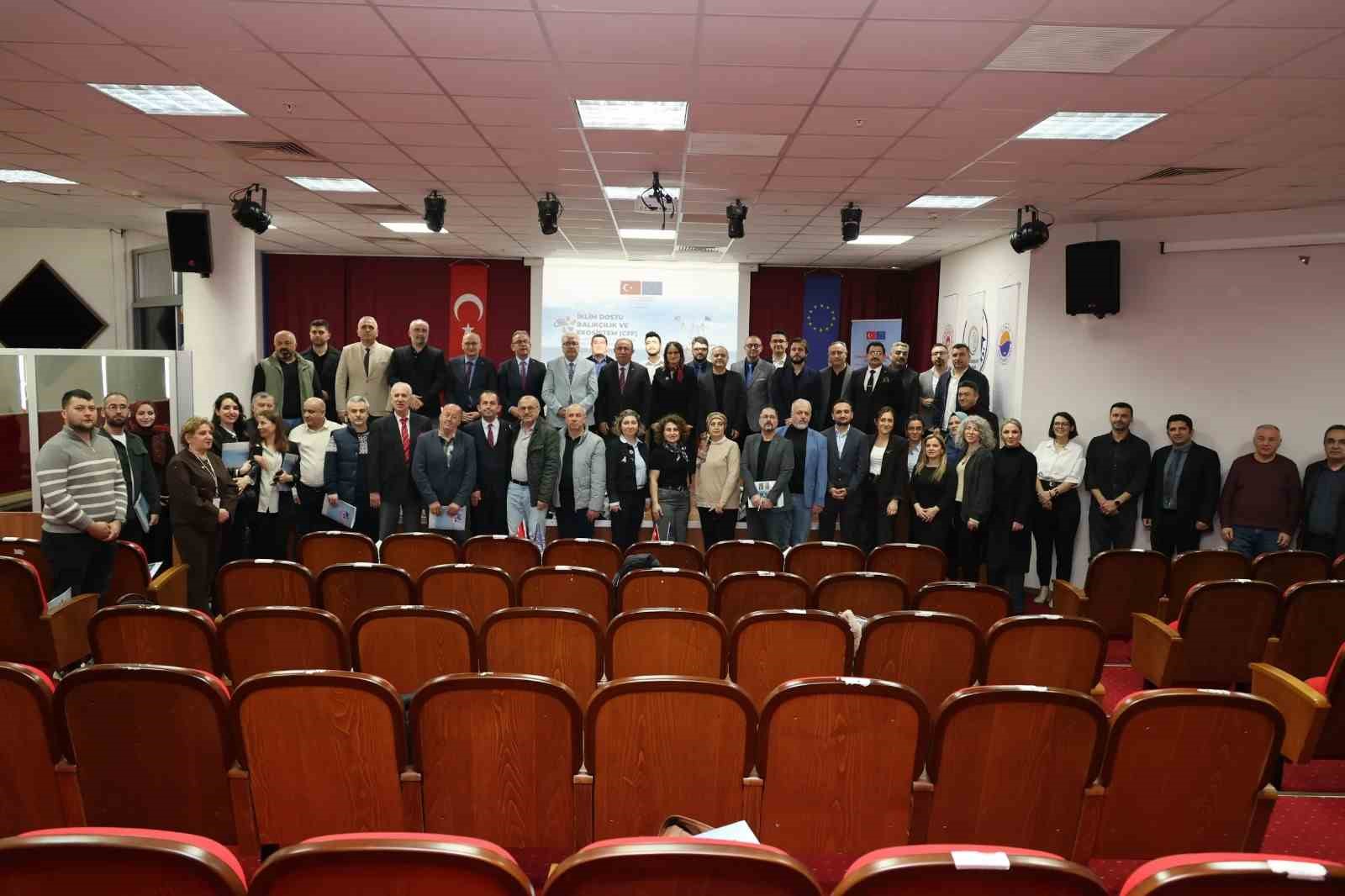 Sinop’ta "İklim Dostu Balıkçılık ve Ekosistem" projesi tanıtıldı
