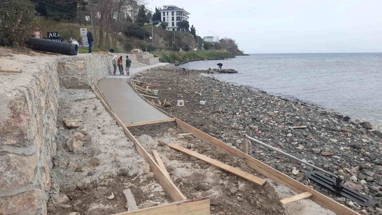 Sinop’ta Kadınlar Plajı çalışması
