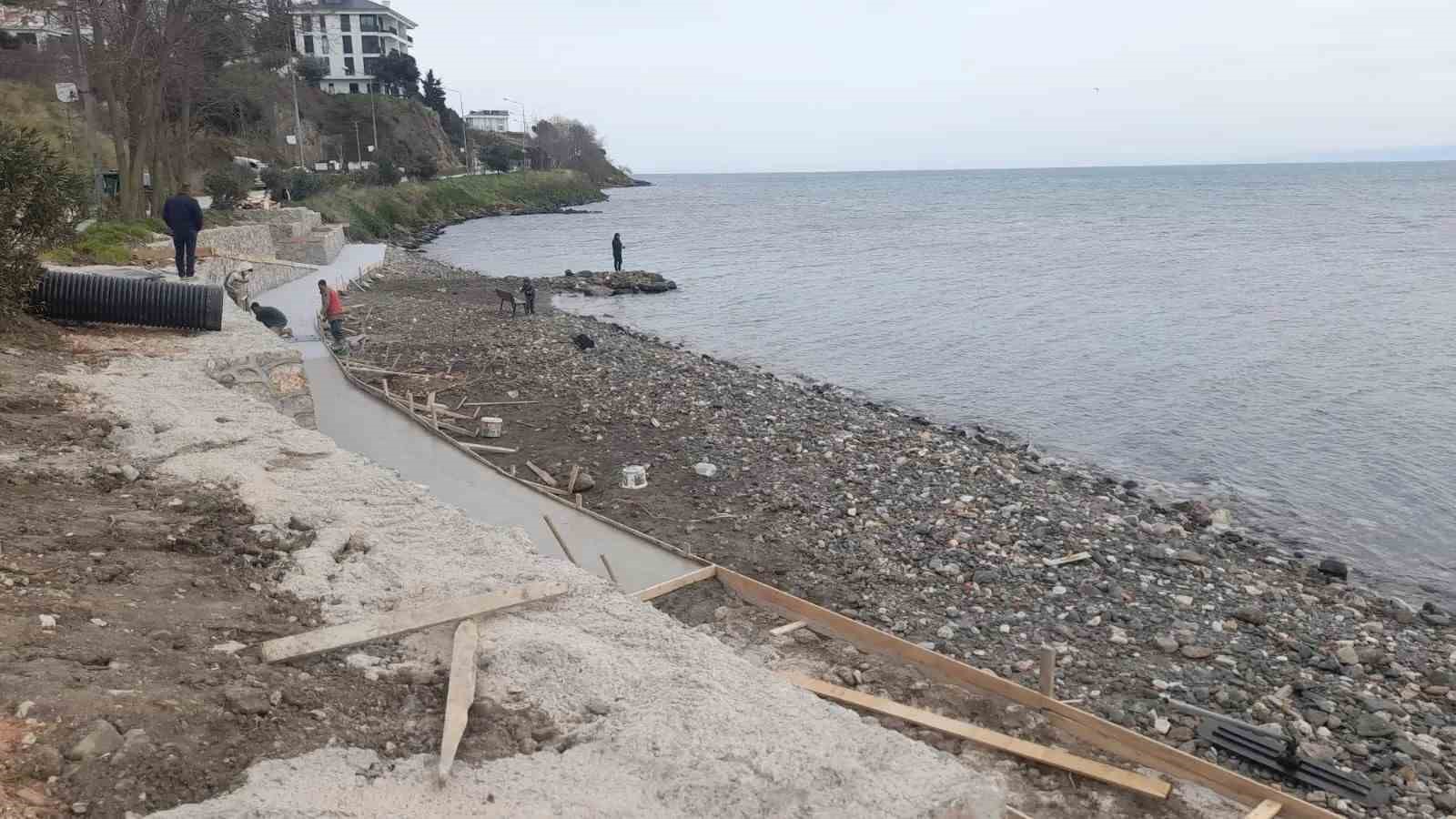 Sinop’ta Kadınlar Plajı çalışması
