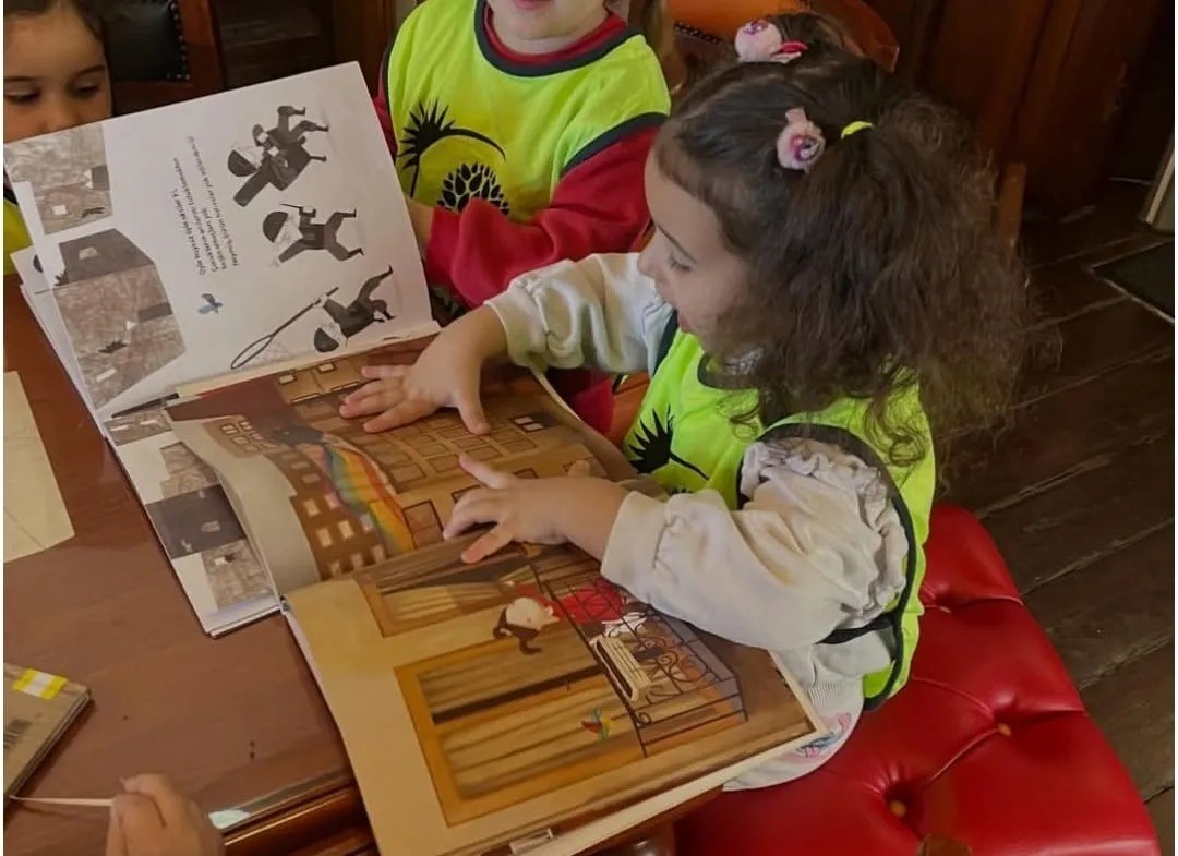 Sinop’ta minikler kütüphanede
