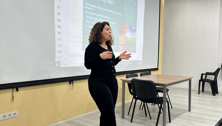 Sinop’ta öğrenciler iklim değişikliği hakkında bilgilendirildi
