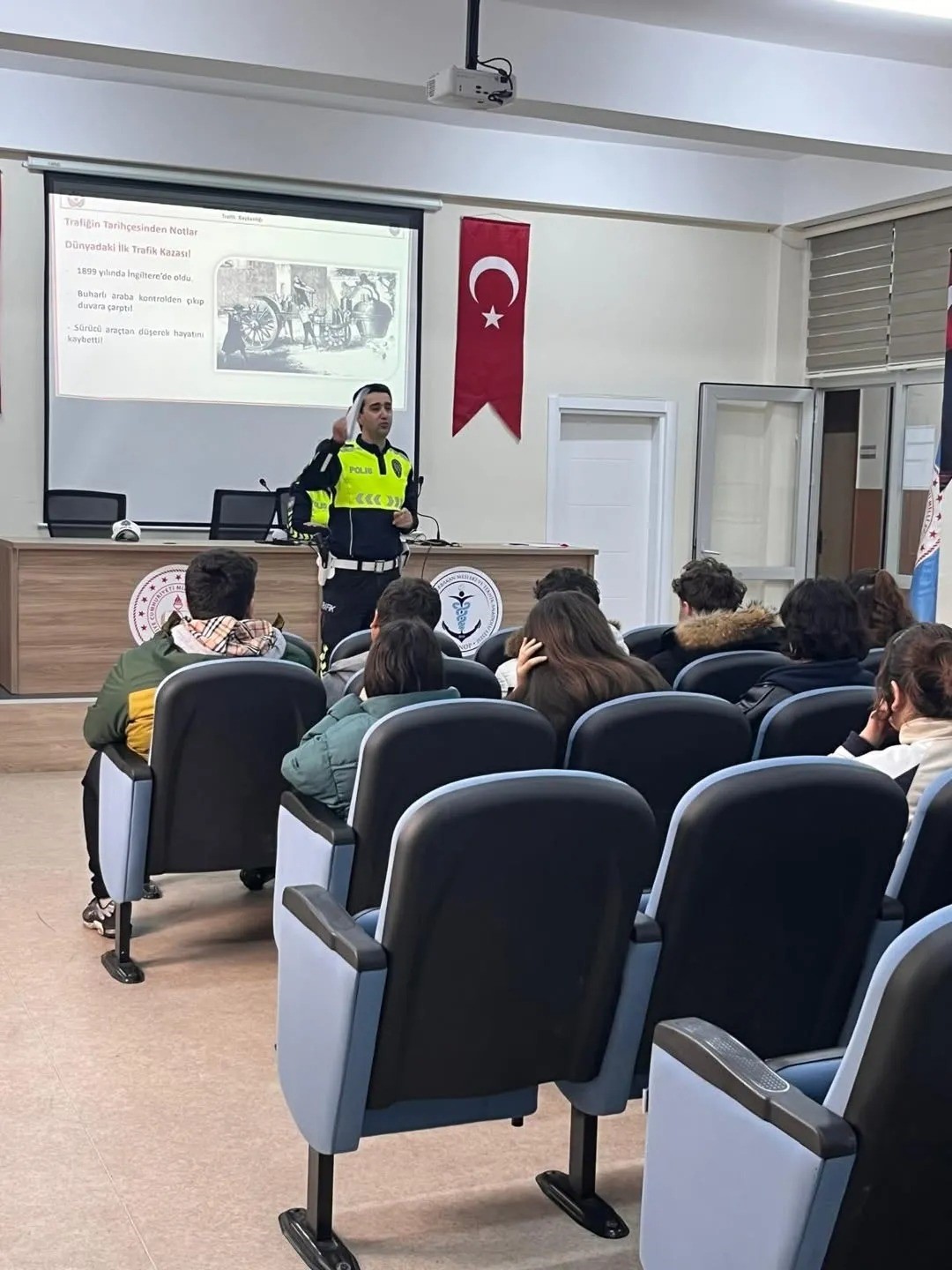 Sinop’ta öğrencilere trafik bilinci aşılandı
