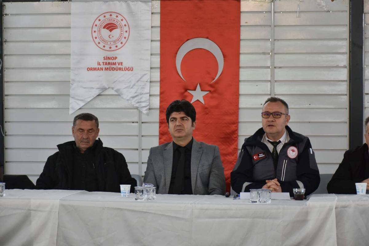 Sinop’ta üreticiler bilgilendirildi
