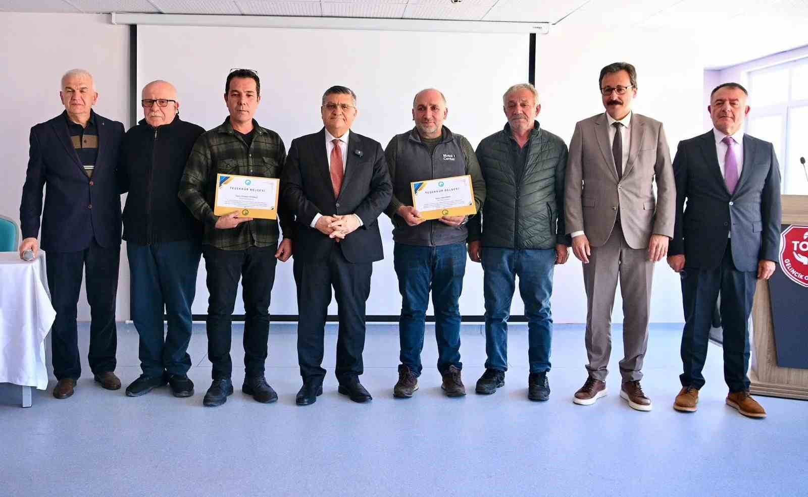 Sinop’ta ustalar deneyimlerini öğrencilere aktardı
