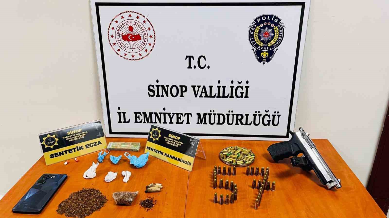 Sinop’ta uyuşturucu operasyonu: 4 gözaltı
