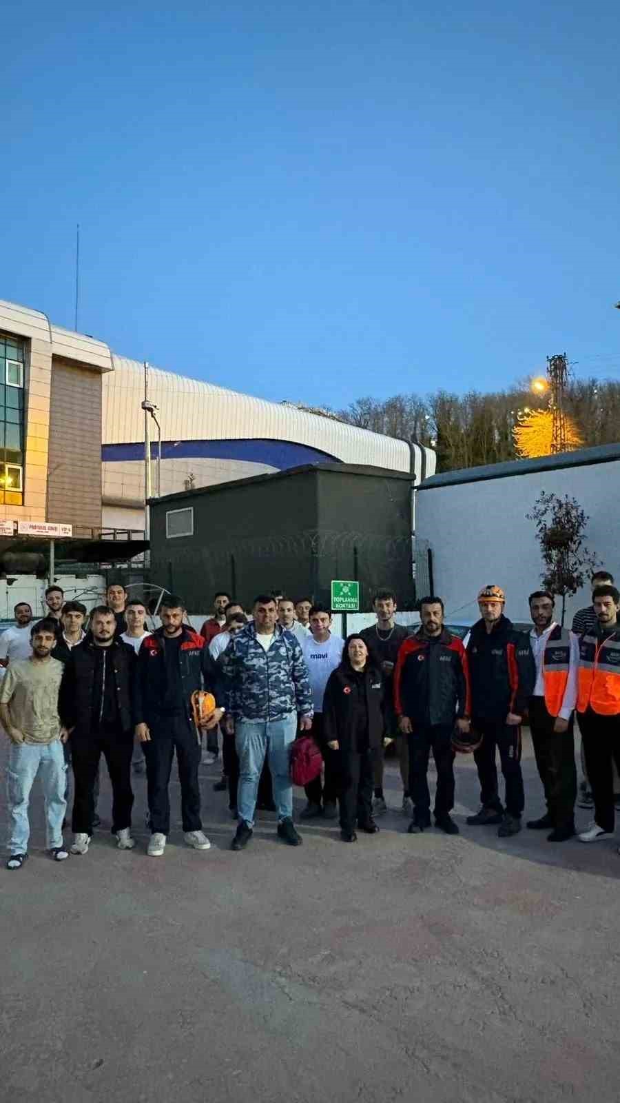 Sinop’ta YADE Projesi’yle gönüllü afet ekipleri kuruldu
