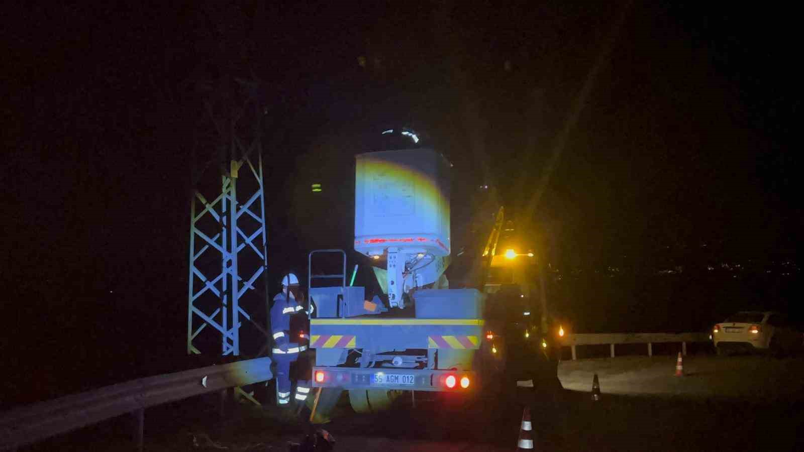 Sinop’ta yangın paniği: Yangını fırtına söndürdü
