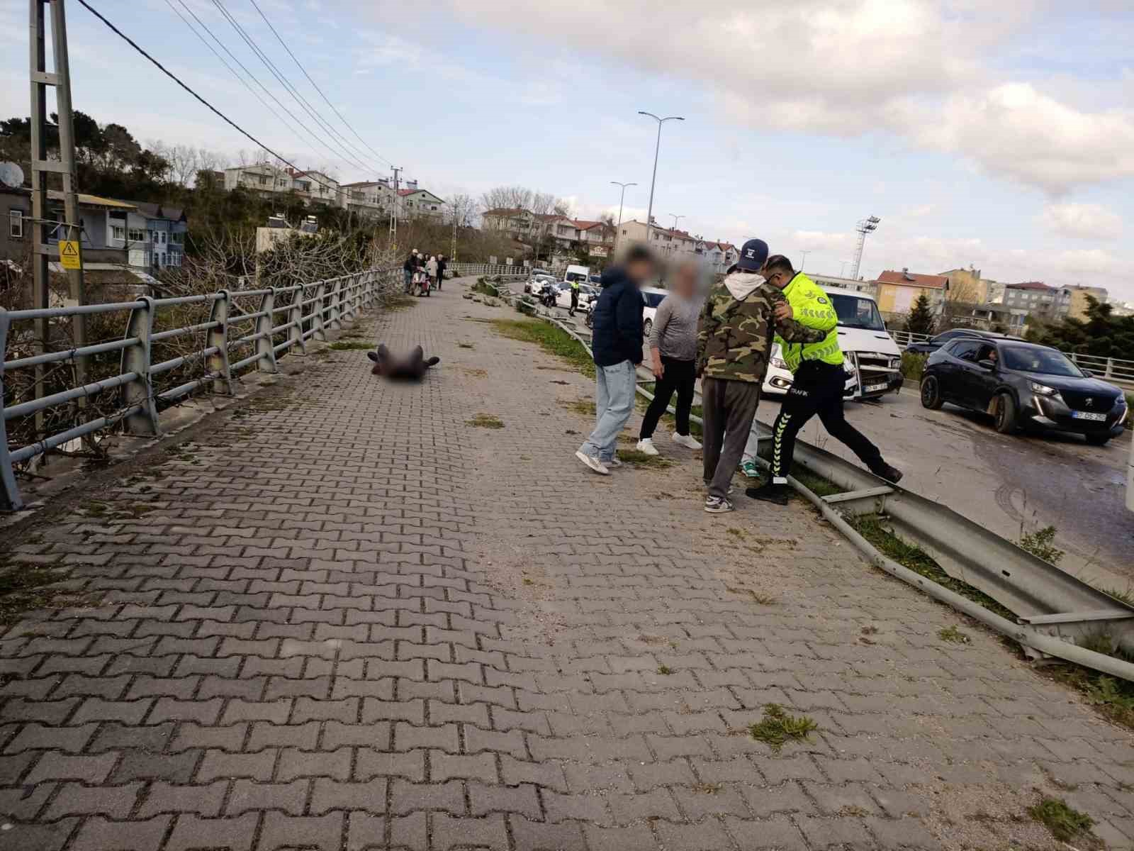 Sinop’ta zincirleme kaza: 1 yaralı

