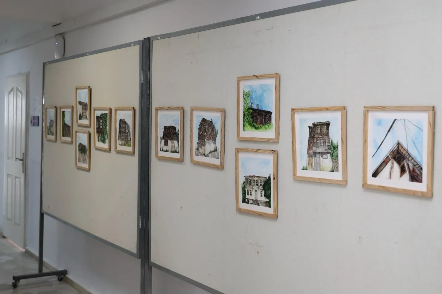 Sinop’un hafızası tuvale yansıdı
