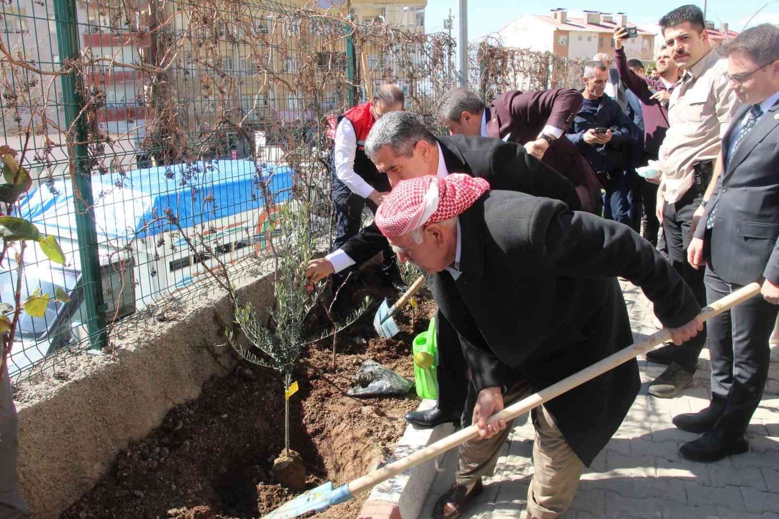 Şırnak’ta 25 bin 200 fidan toprakla buluştu: 810 dekar meyve bahçesi oluyor
