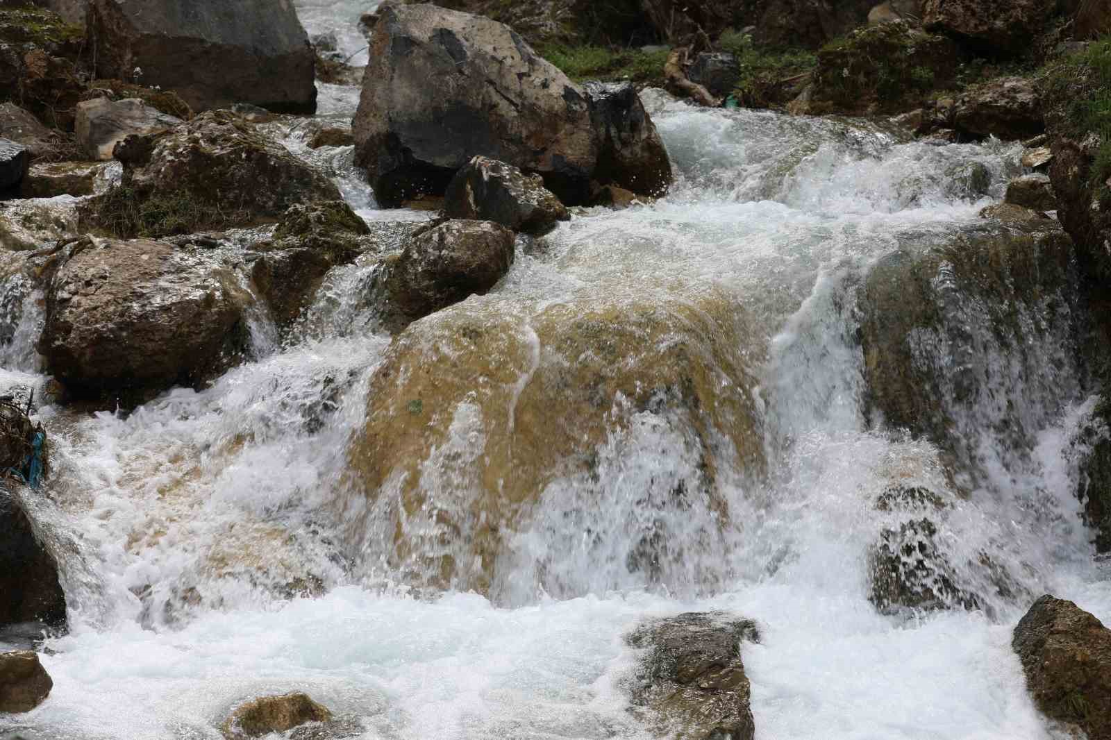 Şırnak’ta baharla birlikte şelaleler coştu

